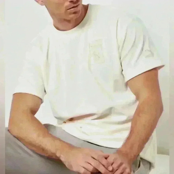 Puma x Big Sean T-Shirt 57591884 Whisper White Mens US Size L - Picture 8 of 9